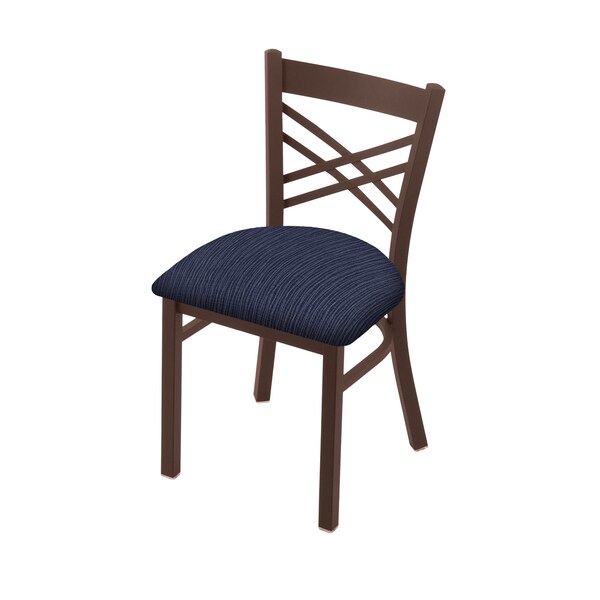 620 Catalina 18" Chair with Bronze Finish and Graph Anchor Seat